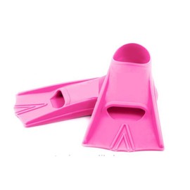 MIFXIN Snorkel Swim Fins Flippers for Men Women Kids Adults Snorkeling Swimming Diving Training Short Blade Fins Flippers (Pink, XS)