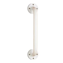 Wall Grab Bar Size: 12", Finish: Ivory