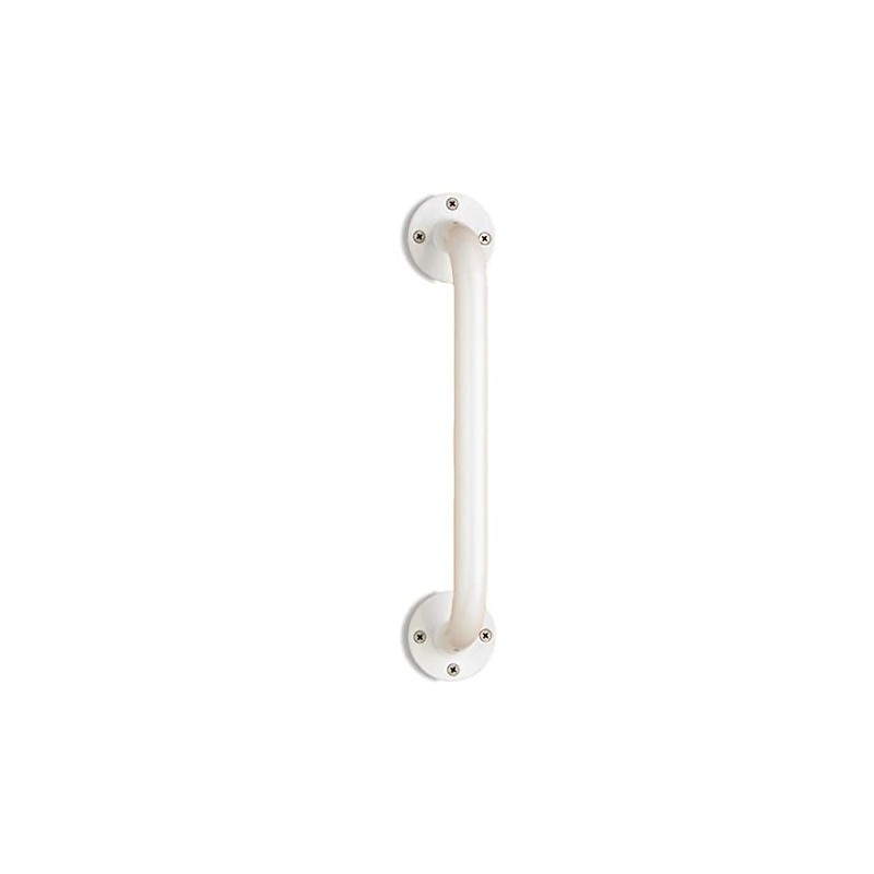 Wall Grab Bar Size: 12", Finish: Ivory