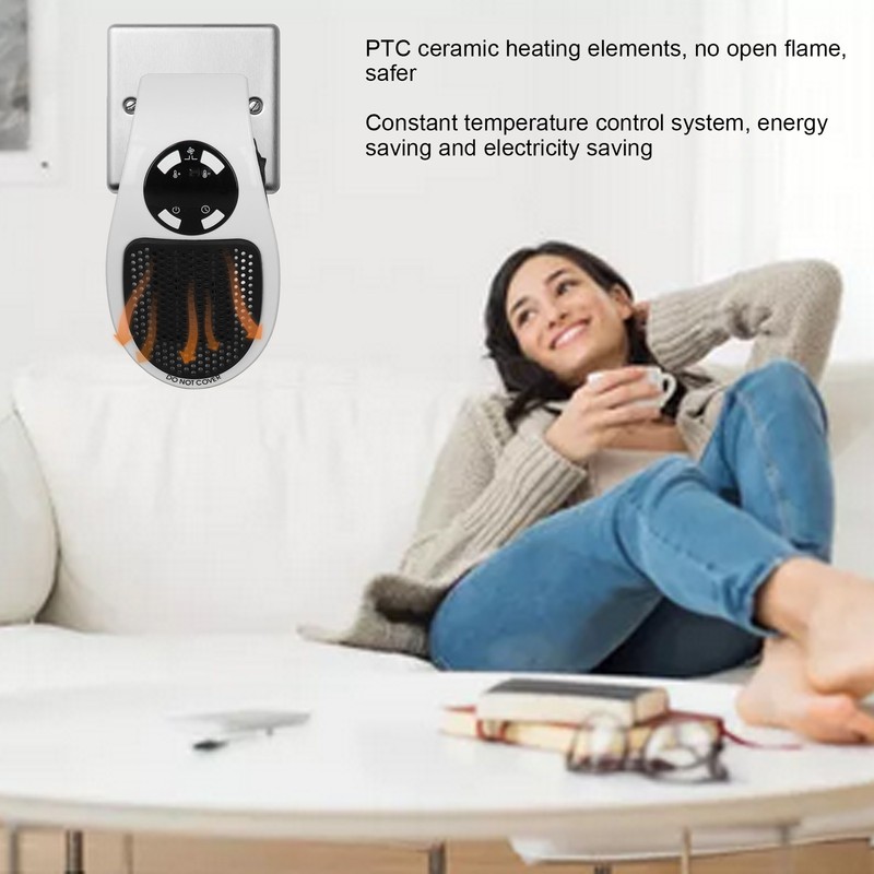Small Heater 500W Constant Temperature Function Low Noise Overheating Protection