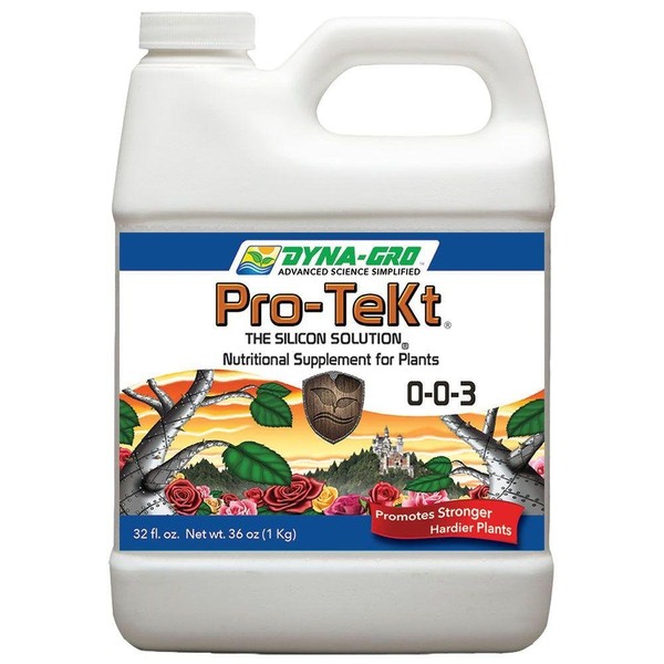 Dyna-Gro DYTEK032 Pro-Tekt, Nutritional Supplement for Plants, 1 Quart Nutrient, 1 qt