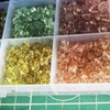 INSPIRELLE 2400 Pieces 6mm Bicone Beads 30 Colors Faceted Acrylic