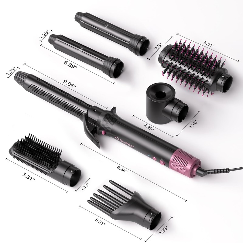 Air Wrap Hair Styler, Fast Drying Blow Dryer & Curling