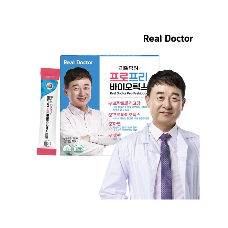 Real Doctor [리얼닥터] 프로프리바이오틱스 30포 (1개월분) / 포스트바이오틱스 [Real Doctor]