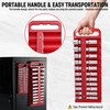 Reniteco Magnetic Socket Organizer Set, 3 Pcs Red Portable Heavy