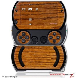Wood Grain - Oak 01 - Decal Style Skins (fits Sony PSPgo)