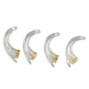 20pcs Replacement Ear Hook Prevents Howling Hearing Tool Parts Accessory