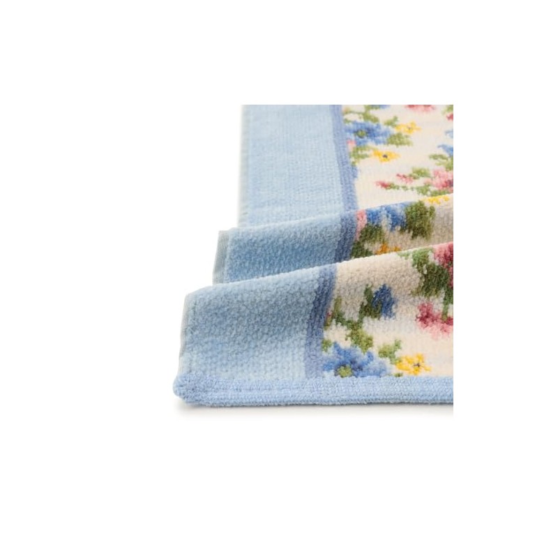 Faylor 1H8625033750108 Guest Towel, With Poppies, Women's, Gray, One Size