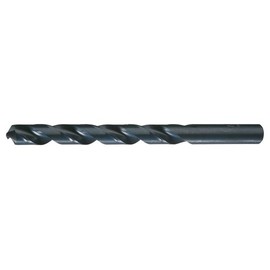 Cle-Line C22655 General Purpose Jobber Length Drill, High Speed Steel, Steam Oxide Finish, Straight Shank, 118-Degree Radial Point, Wire Size 51 (Pack of 12)