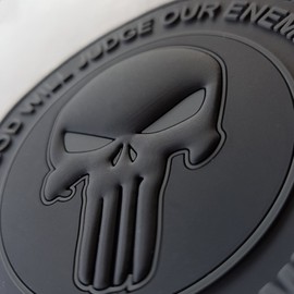 God Will Judge Our Enemies PVC Patch (Blackout Subdued)