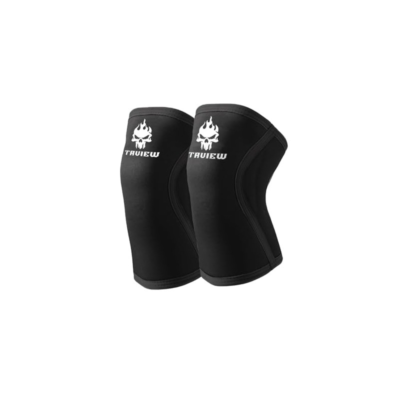 TAVIEW Knee Compression Sleeve Support for Squats, Weightlifting, and Powerlifting