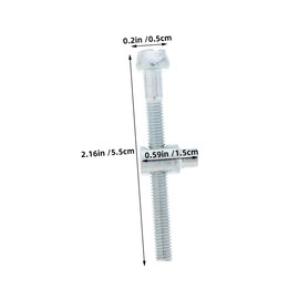 Parliky 12pcs Chainsaw Chain Tensioner Adjusting Screw Precision Adjuster for Chainsaw Bars Durable and Corrosion Resistant for Woodworking and Logging Applications