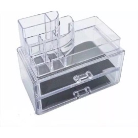 Cosmetic Storage Organizador De Acrílico Para Maquillaje Joyero Con Cajones