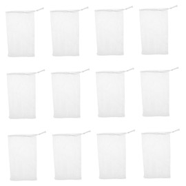 NOLITOY 12pcs Soap Holder for Soap Saver Exfoliating Foaming Net Shower Soap Fresh Skin Experience