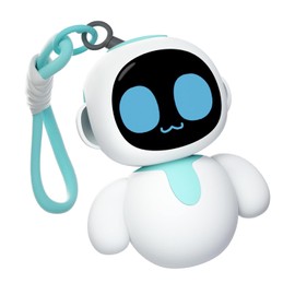 ENERGIZE LAB Eiliko Aquamarine - Your Tiny AI Charm Robot That Matches Every Daily Outfit, Fun Electronic Pendant Toys, for Couples and Best Friends