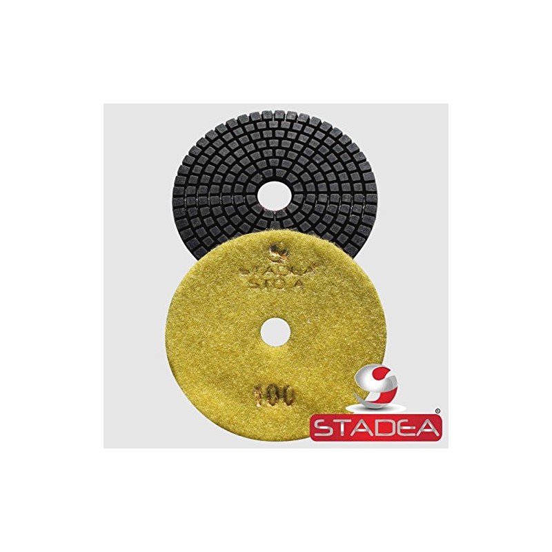 STADEA Grit 100 6" Diamond Polishing Pads Premium Grade Wet