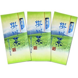 Shizuoka Kakegawa Tea, Deep Steamed Kakegawa Tea, 3.5 oz (100 g), Kakegawa Tea, Deep Mushi Tea, Mt. Fuji (3.5 oz (100 g) x 3)