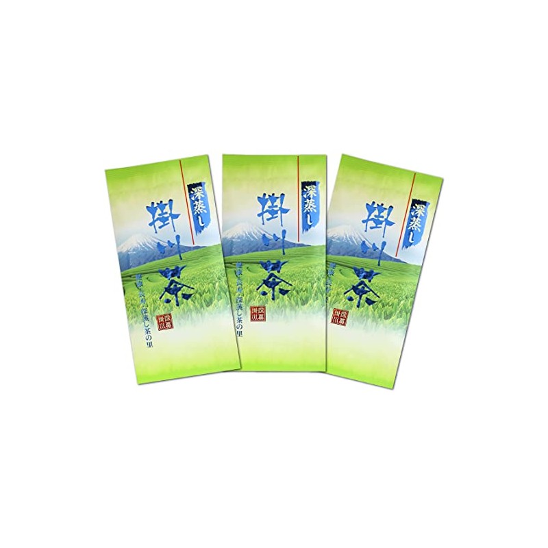 Shizuoka Kakegawa Tea, Deep Steamed Kakegawa Tea, 3.5 oz (100