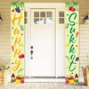 FHGG Happy Sukkot Porch Banner Decorations for Jewish Holiday Party