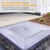 AJinTeby Fire Pit Lid Fits 24" x 24" Drop-in Fire