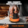 DOVAMAN ROS01A Orbital Sander, 3A Random Orbit Sander, 6 Variable