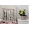 WONDERTIFY Birch Cushion Cover Tree Trunk Nature Decorative Throw Pillow