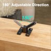 Antsky Adjustable Height and Angle Stainless Steel Connectors for Easy