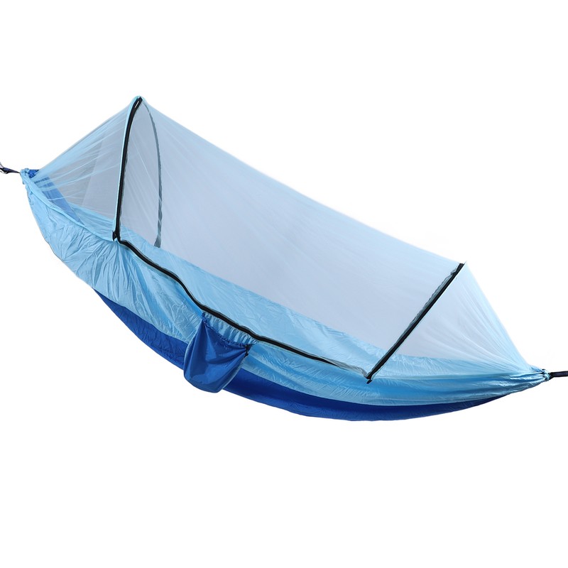 Camping Hammock with Net Lightweight Portable Tree Hammock with Storage