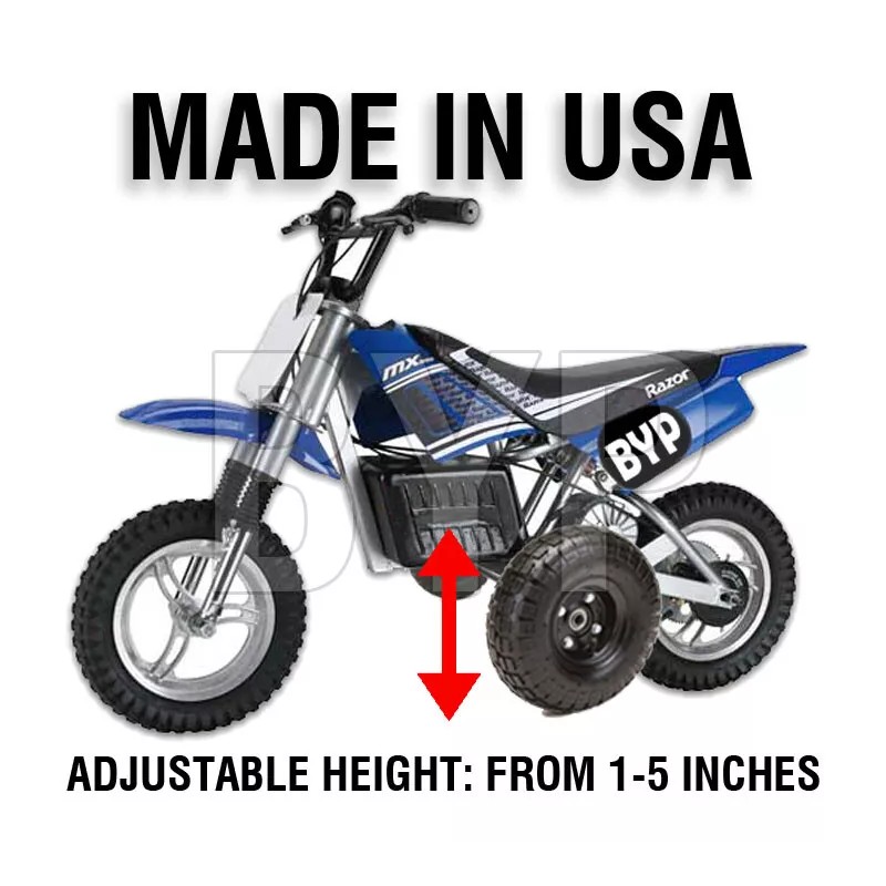 BYP-TW X RAZOR MX125 MX350 MX400 YOUTH TRAINING WHEELS 350