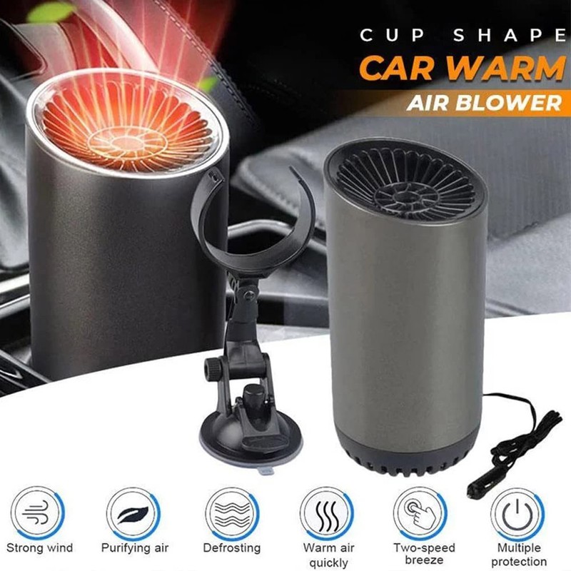 Portable Car Heater Car Defroste Fast Heating and Cooling Fan
