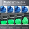 Upgrade A1/A1 Mini/A2L Hotend 0.4mm Hardened Steel Nozzle 2pcs