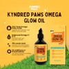 Kyndred Paws Omega Glow Oil, Supplements for Dogs, Skin, Coat