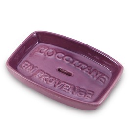 Hojudo Ceramic Soap Dish, Soap Dish for Shower, Vintage Colorful Soap Holder, Soap Holder with Drain Soap Tray for Bathroom, Shower, and Vanity,Keep Soap Bars Dry