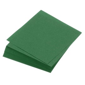 MECCANIXITY 100 Sheet Origami Paper Double Sided Emerald Green 3x3 Inch Square Sheet for Art Craft Project, Beginners, Gifts Decor