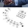 10pcs Watch Clap Buckle Folding Watch Strap Clasp Buckle Watch