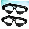 Kisangel 2pcs Anti-Low Head Training Glasses for Basketball Soft Plastic