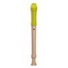 Mollenhauer 17211 Fipple Soprano Recorder, Lere, Apple Green, German Dopl.