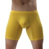 WINDAY Men's Boxer Briefs Breathable Ice Silk Sports-Inspired Underwear