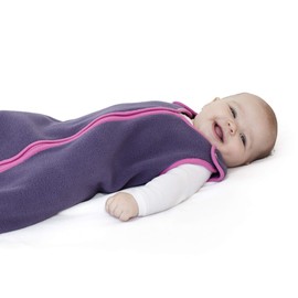 Baby Deedee Sleep Nest Fleece Sleeping Bag, Purple Rain, Small
