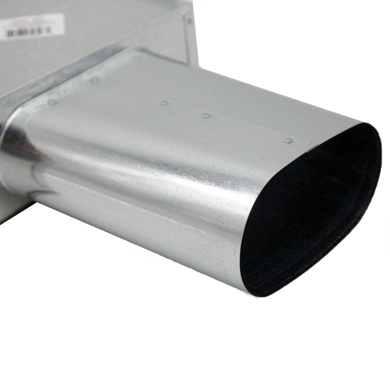 HVAC Premium Oval Stack Head 7" Throat Duct Fitting |