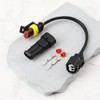 2 Piece Motorcycle Auxiliary Headlight Adapter Cable Kit 08V73MKSE00 Compatible
