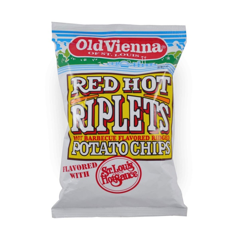 Old Vienna of St. Louis Snacks (Red Hot Riplets Hot
