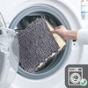 Poligono Bathroom Rug, Non-Slip, Washable, Microfibre Absorbent Bath Mat, Shower