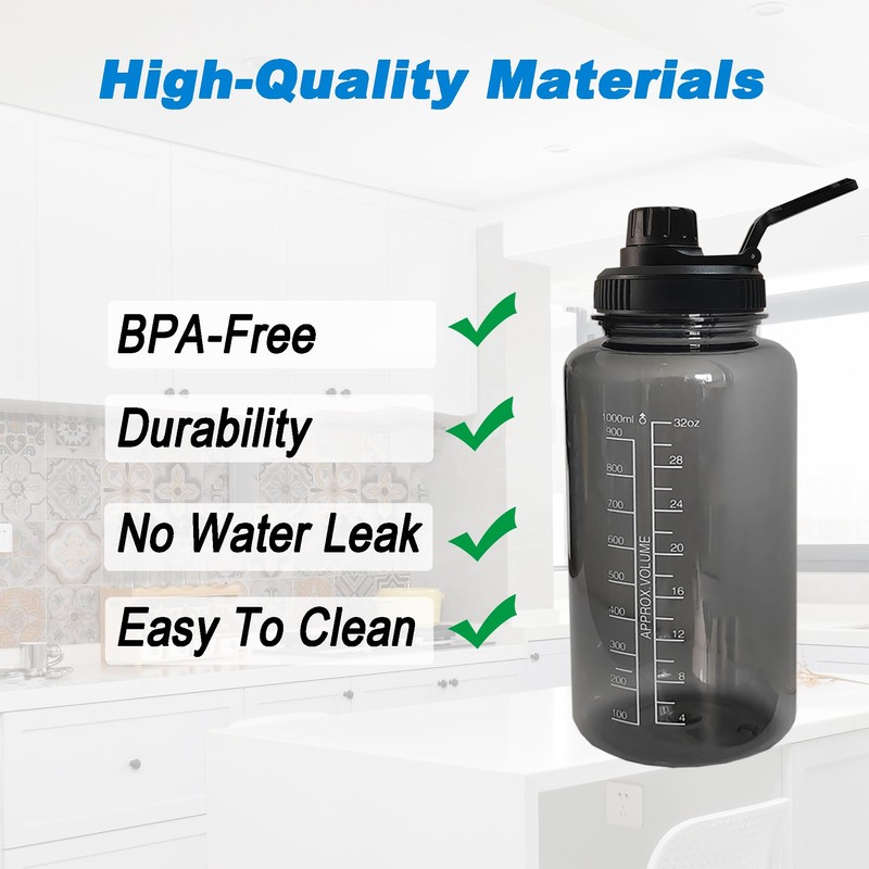 2Pack Replaceable Lid for Nalgene Sustain Tritan Water Bottle,Wide Mouth