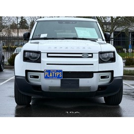 CravenSpeed Platypus License Plate Grille Mount Compatible with Land Rover Defender/Discovery Sport 2020-2025 | No Drilling | Installs in Seconds | Made of Stainless Steel & Aluminum | Made in USA