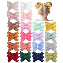 Prohouse 40 PCS Baby Girl Hair Clips, Alligator Hair Bows for Toddlers & Kids, Baby Hair Accessories