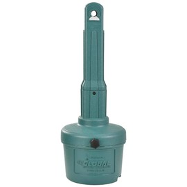 Global Industrial Green Outdoor Ashtray - 1-1/2 Gallon