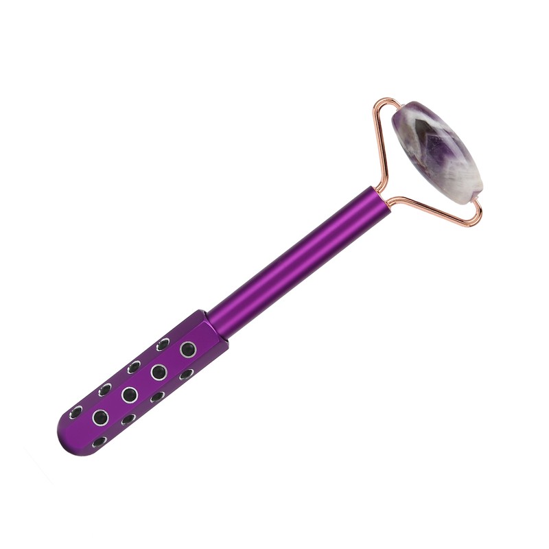 Germanium Stone Facial Massage Roller 2 in 1 Facial Skincare