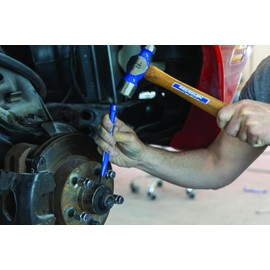 VAUGHAN Ball Pein Hammer, 24 oz, Hickory handle, American high carbon steel, TC224, VN15730