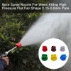 LJHYSD Spray Nozzle Tips 110 Degree Flat Fan Shaped Flat